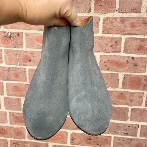 Isabel Marant Western Gray Suede Dacken Ankle Boots Booties Country Boho sz 36 - Picture 4 of 16